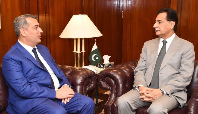 سپیکر قومی اسمبلی سردار ایاز صادق سے آذربائیجان کے سفیر خضر فرہادوف کی ملاقات