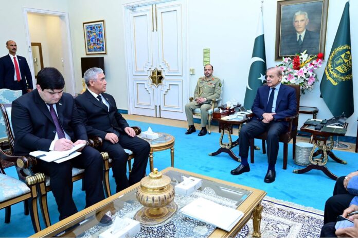 پاکستان اور ترکمانستان کے درمیان دیرینہ تاریخی اور ثقافتی تعلقات ہیں، وزیراعظم محمد شہباز شریف سے پاکستان میں ترکمانستان کے سفیر کی ملاقات