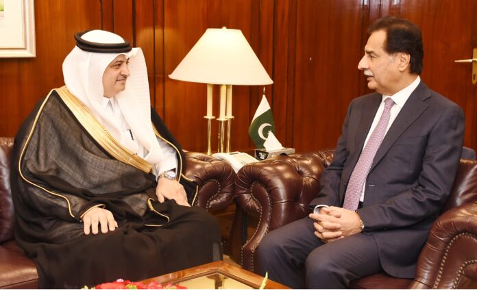 سپیکر قومی اسمبلی سےسعودی عرب کے سفیر کی پارلیمنٹ ہائوس میں ملاقات، پاک سعودی تعلقات کومزید وسعت دینے کے عزم کا اظہار