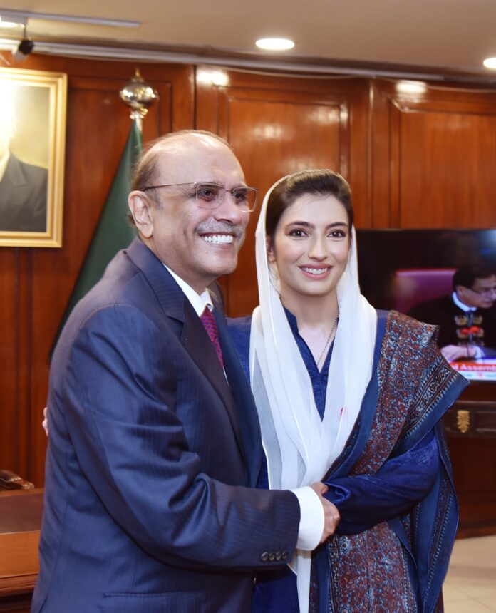 Asifa Bhutto Zardari congratulations