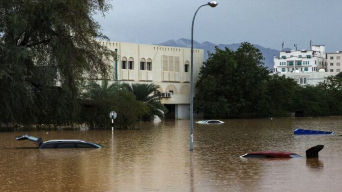 heavy rains in Oman