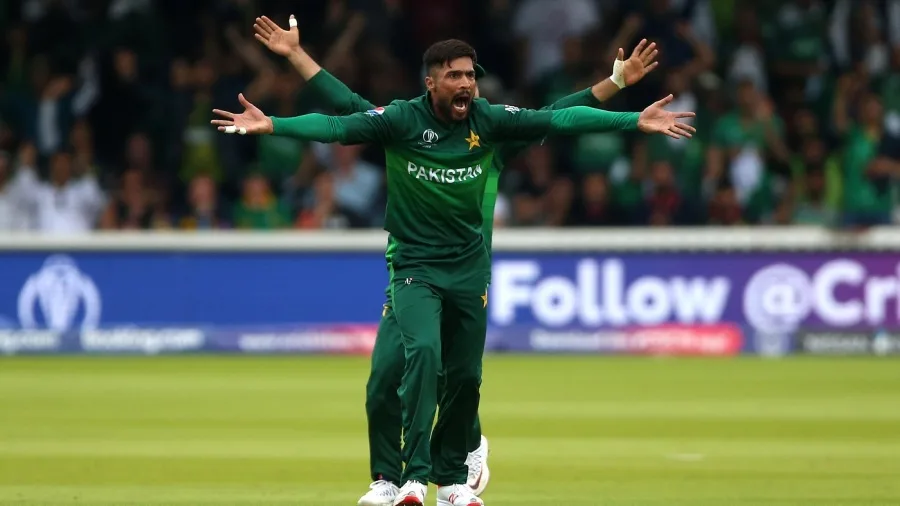 Fast bowler Mohammad Amir