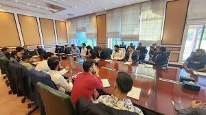 قومی سلیکشن کمیٹی کی کاکول فزیکل ٹریننگ کیمپ میں شریک قومی کھلاڑیوں سے ملاقات