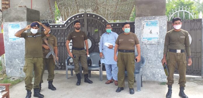 سیالکوٹ ،مسیحی عبادت گاہوں کے باہر سکیورٹی کے سخت انتظامات