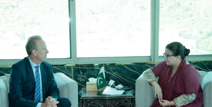 Minister of State for IT Shaza Fatima Khawaja,