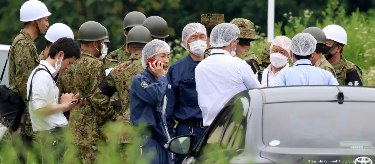 One member of Japan's Self-Defense Forces
