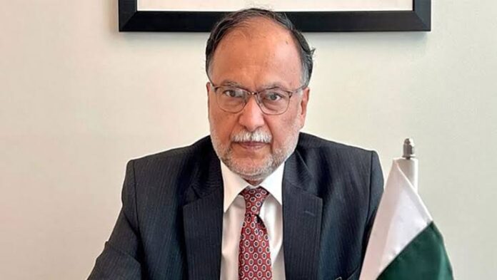 Minister for Planning and Development Ahsan Iqbal,