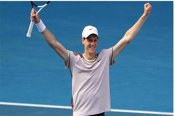 Australian Open champion Janek Sinner