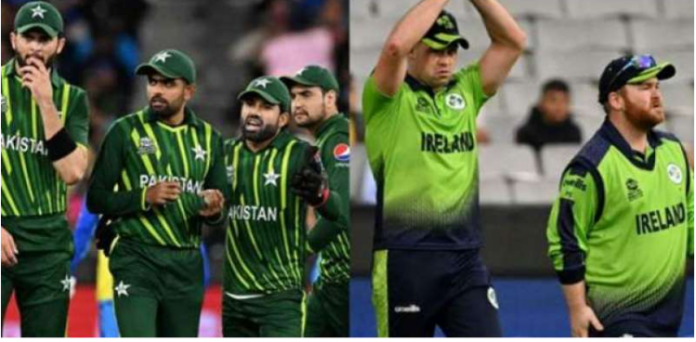 آئرلینڈ اور پاکستان کی کرکٹ ٹیموں کے درمیان پہلا ٹی ٹونٹی میچ (کل) کھیلا جائے گا