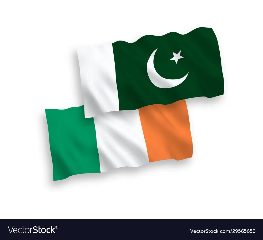 Pakistan and Ireland