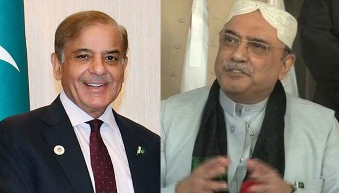 وزیرِ اعظم شہباز شریف اور صدر مملکت آصف علی زرداری کے درمیان ٹیلی فونک رابطہ