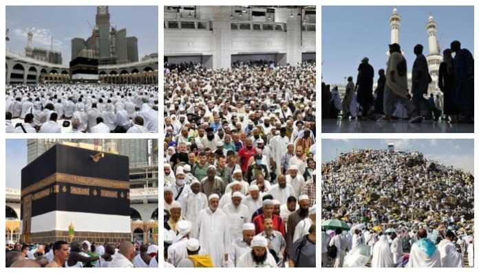 پاکستان سمیت دنیا بھر سے 20لاکھ سے زائد مسلمانوں نے حج کا رکن اعظم وقوف عرفہ ادا کیا