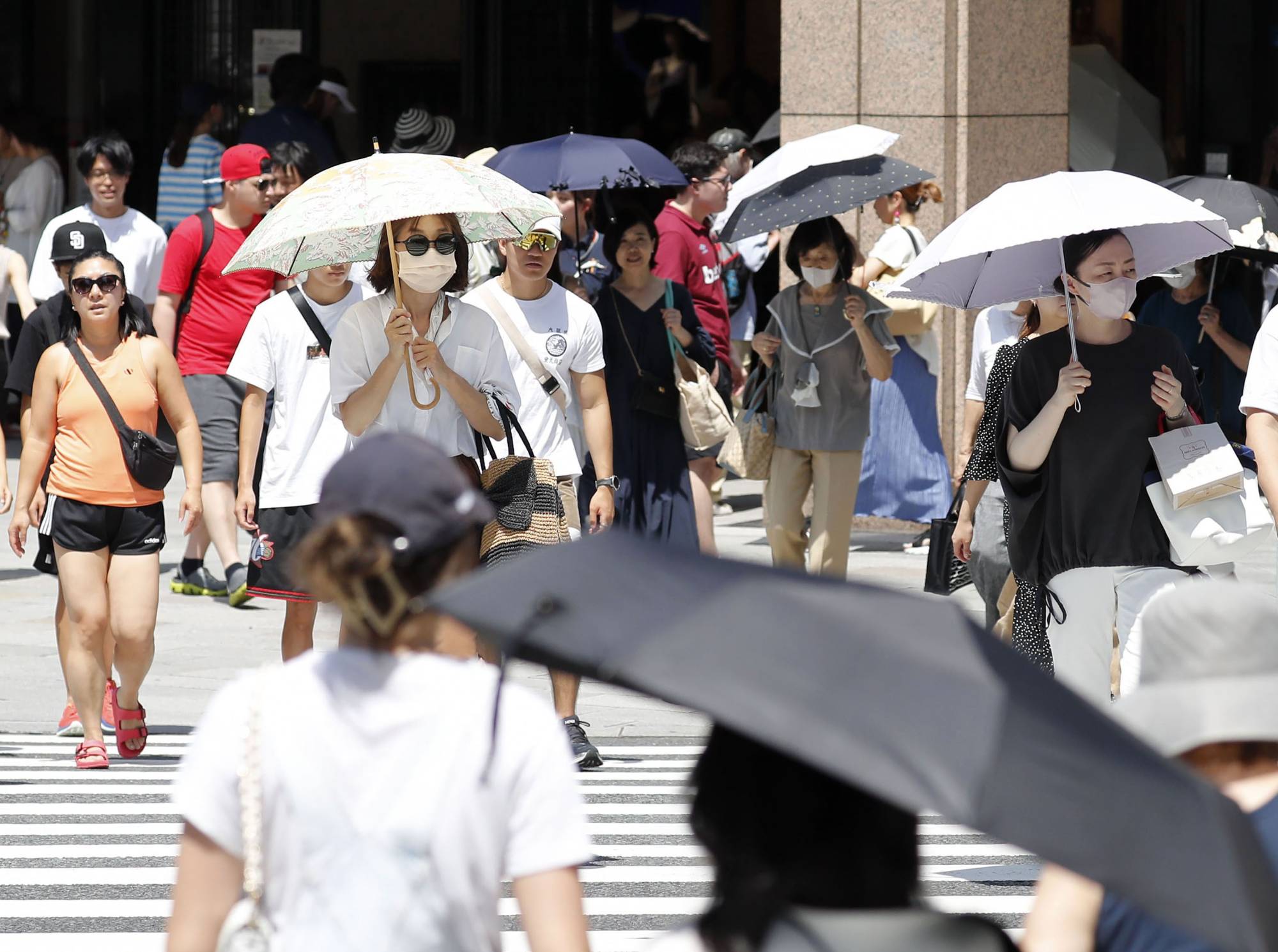 Extreme heat in Japan