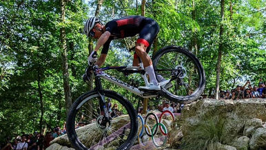 biking
