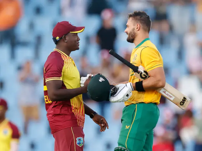 West Indies and South Africa