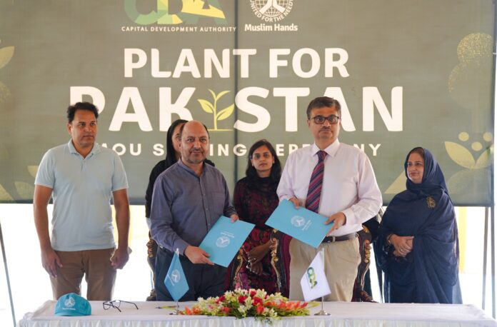Muslim Hands launched the 'Plant for Pakistan Campaign