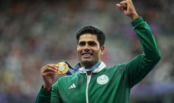 Gold medalist Arshad Nadeem