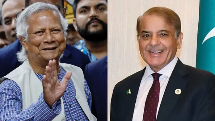 وزیراعظم محمد شہبازشریف اور عوامی جمہوریہ بنگلہ دیش کی حکومت کےچیف ایڈوائزر پروفیسر محمد یونس نے ٹیلی فون پر تبادلہ خیال وزیراعظم محمد شہبازشریف اور عوامی جمہوریہ بنگلہ دیش کی حکومت کےچیف ایڈوائزر پروفیسر محمد یونس نے ٹیلی فون پر تبادلہ خیال