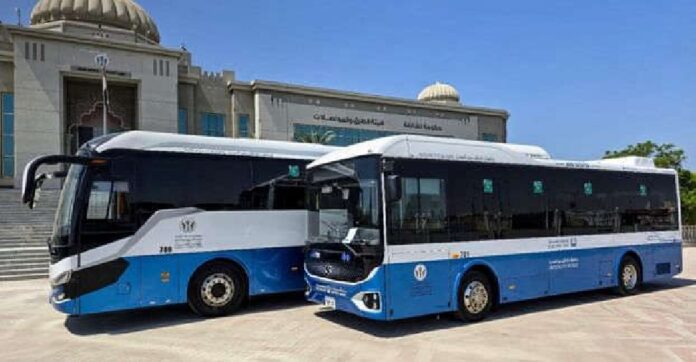 electric bus service