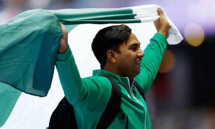 چیئرمین وزیراعظم یوتھ پروگرام رانا مشہود احمد خان کی پیرس اولمپکس میں کانسی کا تمغہ جیتنے پر حیدر علی کو مبارکباد چیئرمین وزیراعظم یوتھ پروگرام رانا مشہود احمد خان کی پیرس اولمپکس میں کانسی کا تمغہ جیتنے پر حیدر علی کو مبارکباد