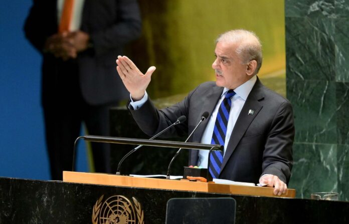 Kashmir and Palestine، Muhammad Shahbaz Sharif، PMvisitUNGA، Threats to world peace، United Nations General Assembly United Nations General Assembly