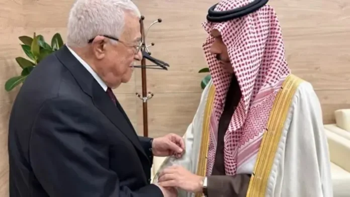 سعودی وزیر خارجہ اور فلسطینی صدر کا غزہ کی صورتحال پر تبادلہ خیال