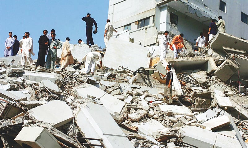 earthquake of October 8, 2005