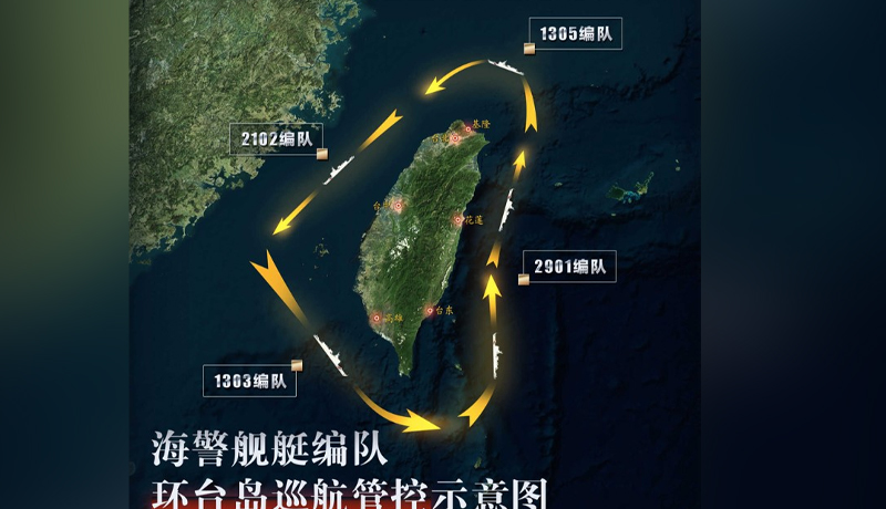 conducts a military exercise