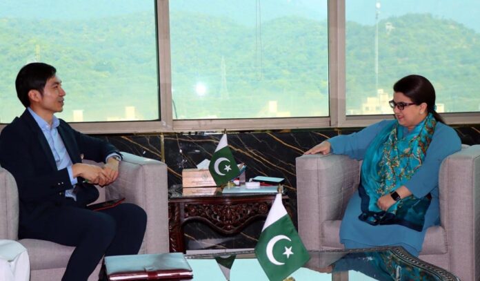 Minister of State for IT Shaza Fatima