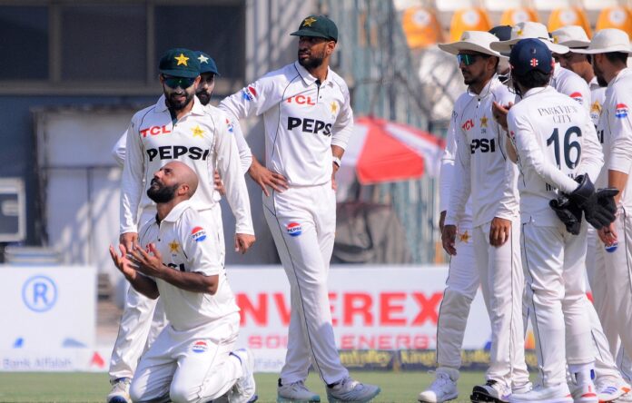 Pakistan second test match
