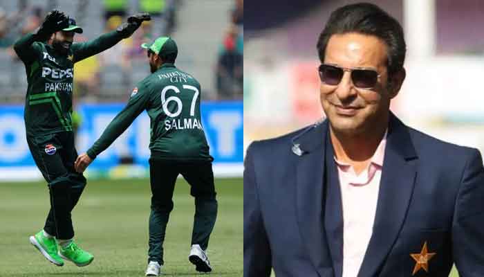 وسیم اکرم کی آسٹریلیا کے خلاف ون ڈے سیریز میں تاریخی فتح پر گرین شرٹس اور پوری قوم کو مبارکباد