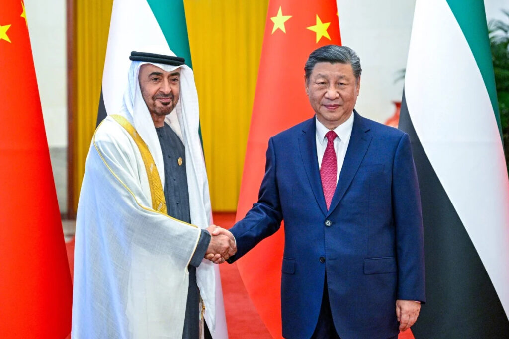 United Arab Emirates and China