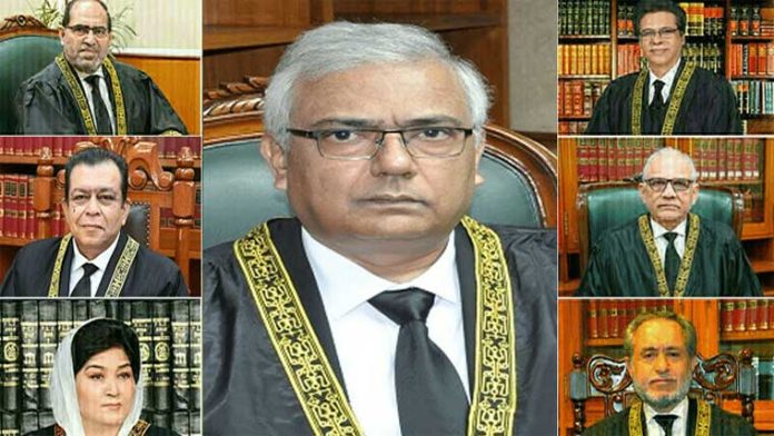 سپریم کورٹ میں فوجی عدالتوں کے فیصلہ کےخلاف انٹرا کورٹ اپیلیں سماعت کیلئے مقرر ، آئینی بنچ 9 دسمبر کو سماعت کرے گا