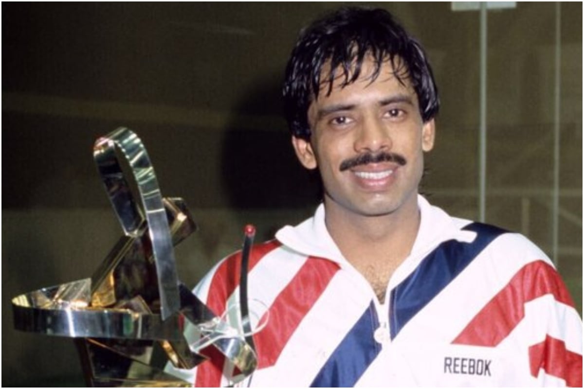 Great national squash player Jahangir Khan