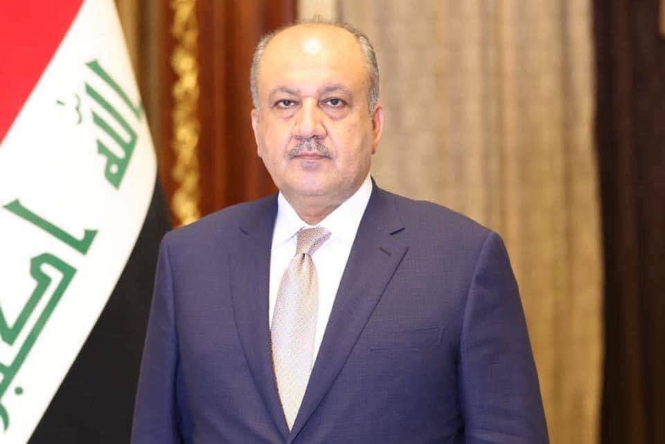 Iraqi Defense Minister Thabit Muhammad al-Abasi