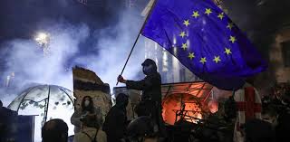 anti-government protests in Georgia