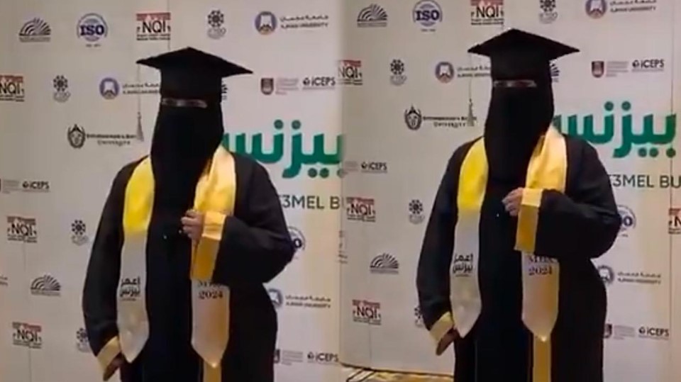 سعودی عرب ، 19 بچوں کی ماں نے ڈاکٹریٹ کی ڈگری حاصل کرلی