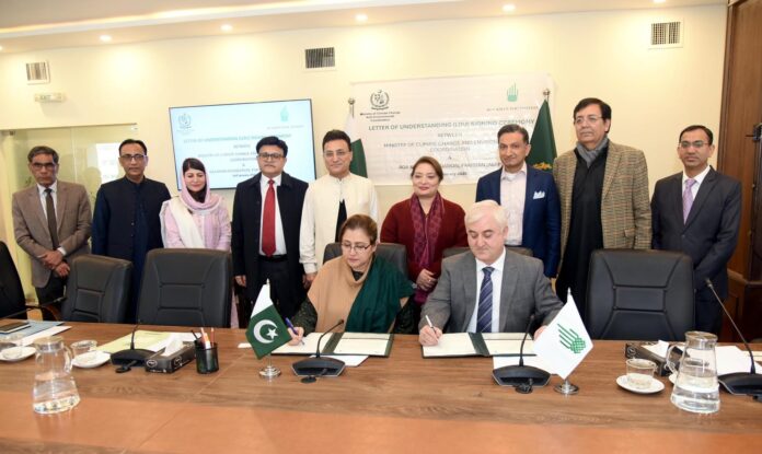 وزارت موسمیاتی تبدیلی اور آغا خان فاؤنڈیشن کے مابین موسمیاتی مسائل سے نمٹنے کا معاہدہ