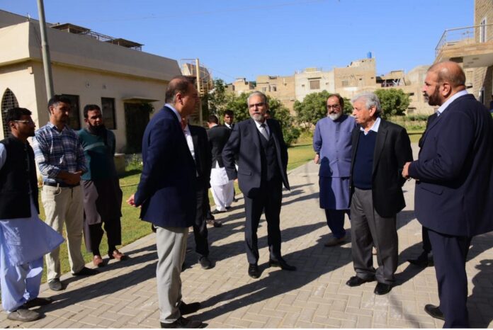 وفاقی وزیررانا تنویر حسین کا ڈیپارٹمنٹ آف پلانٹ پروٹیکشن کا دورہ