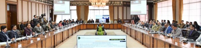 وفاقی وزیر برائے منصوبہ بندی و ترقی احسن اقبال کی زیر صدارت ایس آئی ایف سی کی ایگزیکٹو کمیٹی کا 12 واں اجلاس