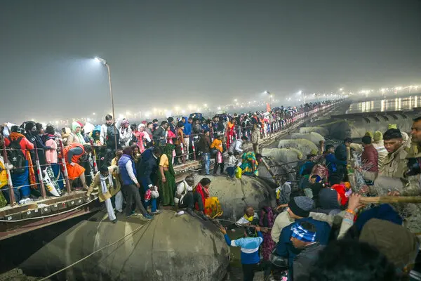 Stampede at Kumbh Mela, India