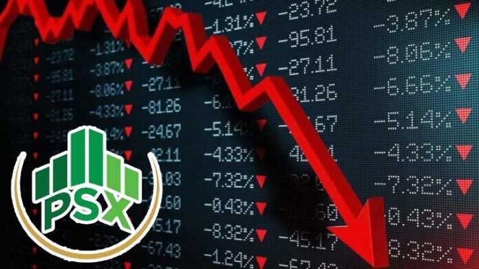 پاکستان سٹاک ایکسچینج میں ہفتے کے آخری کاروباری دن کے آغاز پر مندی کا رجحان