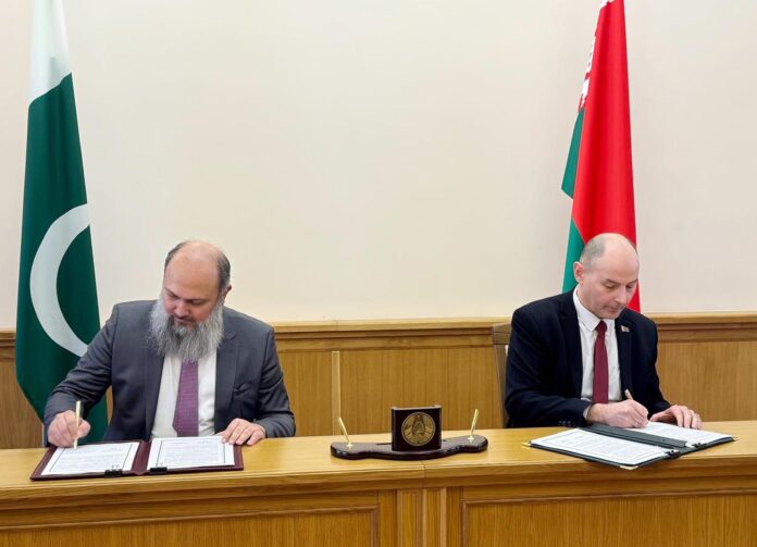 پاک بیلا روس مشترکہ وزارتی کمیشن کا اجلاس، کلیدی شعبوں میں مشترکہ تعاون کو فروغ دینے پر اتفاق