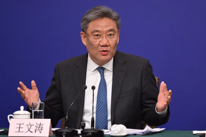 Chinese Minister of Commerce Wang Wen Thao