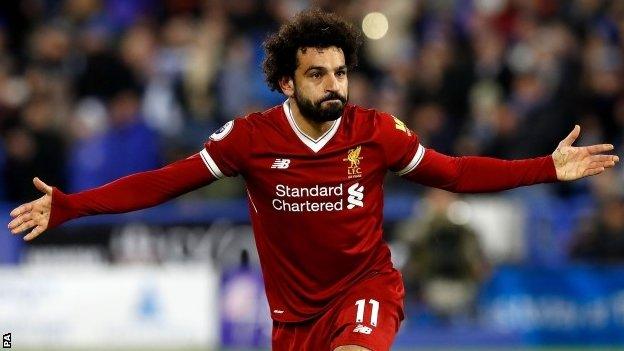 Liverpool footballer Mohamed Salah