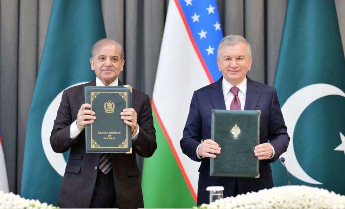 Pakistan and Uzbekistan