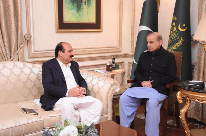 وزیراعظم شہباز شریف سے چیئرمین وزیراعظم یوتھ پروگرام رانا مشہود احمد خان کی ملاقات