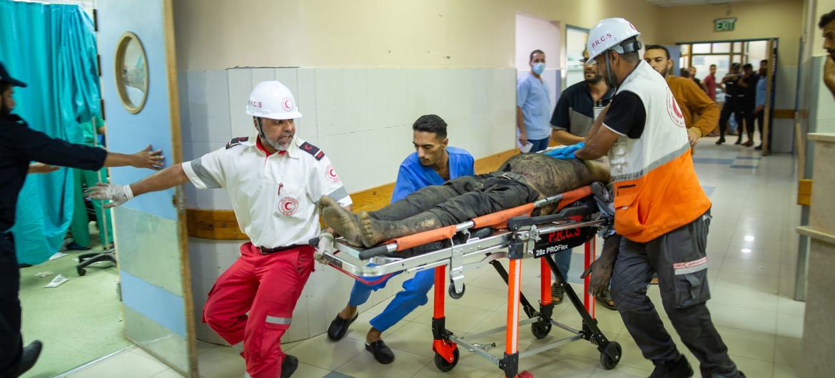 غزہ میں زخمیوں کی تعداد بڑھ رہی، ہسپتالوں کو مشکلات کا سامنا ہے ، ریڈ کراس کا انتباہ