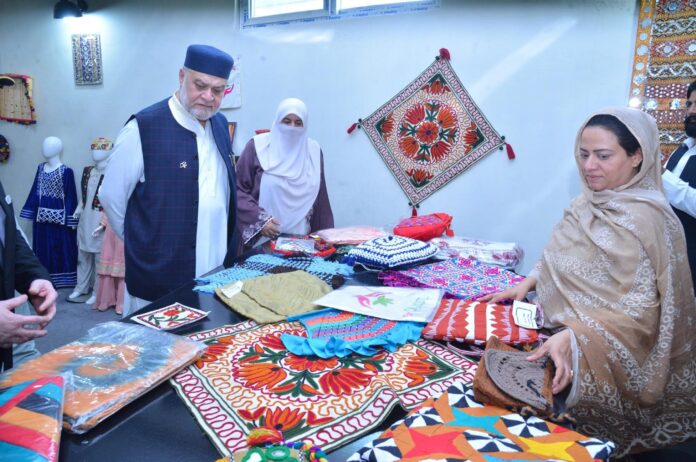 وفاقی وزیر سید عمران احمد شاہ کا لاہور میں پاکستان بیت المال کے سینئر سٹیزن ہوم کا دورہ