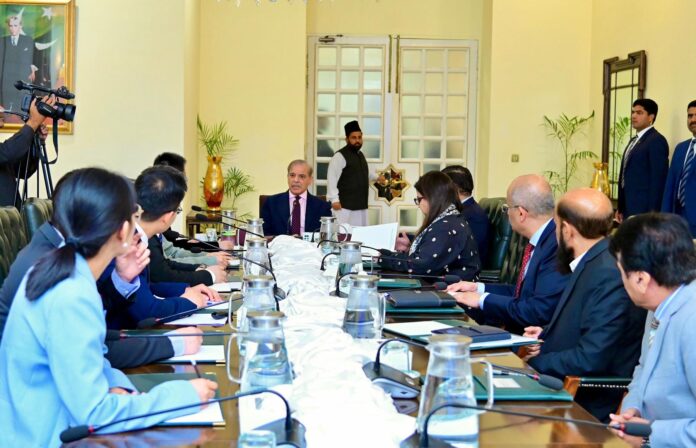 وزیراعظم شہباز سے چینی کمپنی گلیکسی سپیس کے وفد کی ملاقات